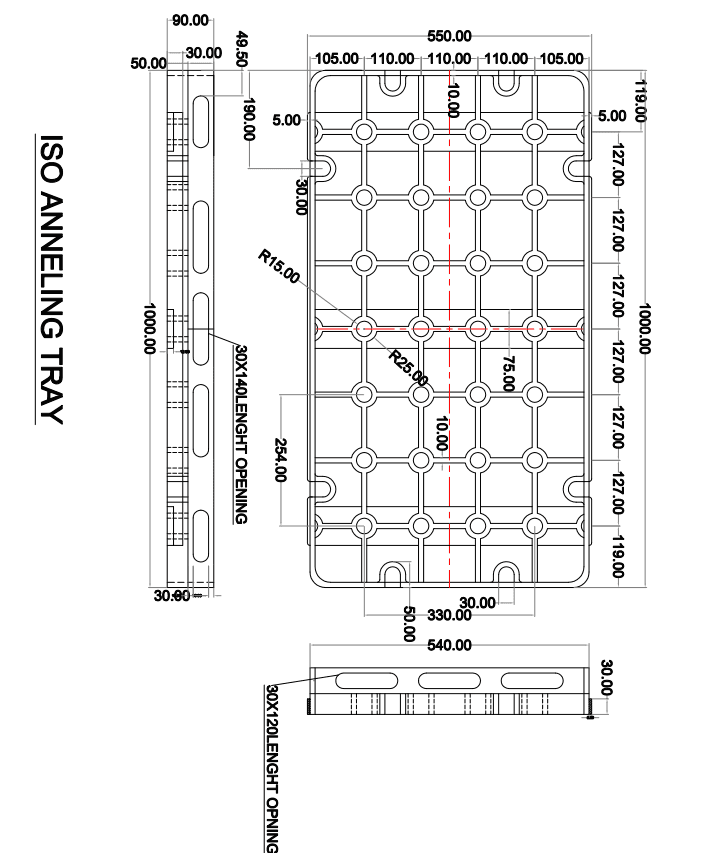 Base Annealing trey- A contract foundry project